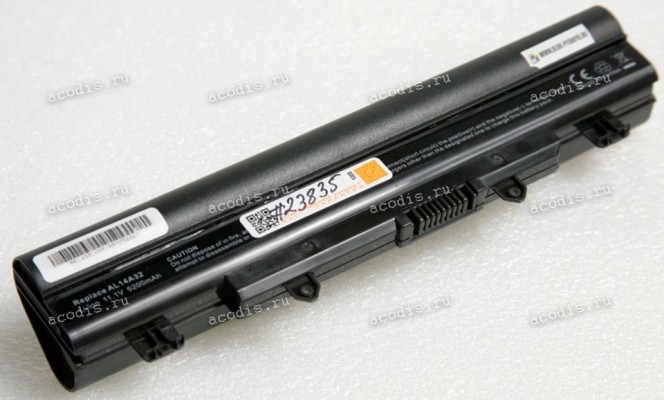 АКБ Acer Aspire E5-411, E5-421G, E5-471, E5-511G, E5-521G, E5-531G, E5-551G, E5-571G, E5-572G 5200mAh (AL14A32) replace