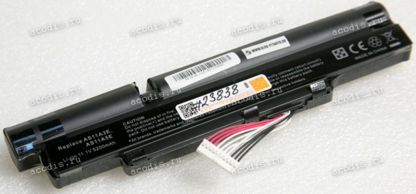 АКБ Acer TimelineX 3830T, 4830T, 5830T, Gateway ID47H, ID57H 5200mAh (AS11A3E, AS11A5E) replace