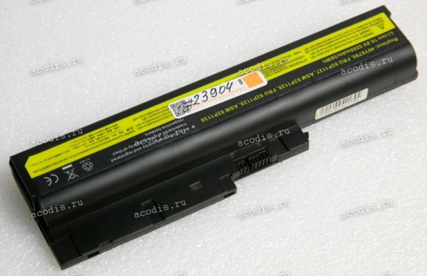 АКБ IBM ThinkPad Z60m, Z61e, Z61m 5200mAh (40Y6795, 92P1128, 92P1127, 92P1129, 92P1130) replace