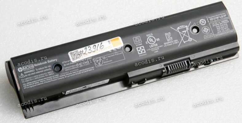 АКБ HP Pavilion dv4-5000, dv6-7000, dv6-8000, dv7-7000, dv6t-7000 CTO, dv6t-8000, dv7t-7000 100Wh/8550mAh (HSTNN-LB3N, HSTNN-LB3P, HSTNN-UB3N, HSTNN-YB3N, HSTNN-YB3P, 672326-421, TPN-P102, TPN-W106)