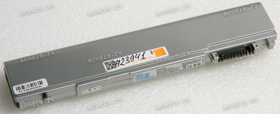 АКБ Toshiba Portege A600, A605, R500, R505, R600 4400mAh, серебристый (PA3612U-1BAS, PA3612U-1BRS, PA3614U-1BRP)replace