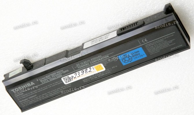 АКБ Toshiba Satellite A100, A105, A110, A115, A80, A85, Pro M40, M45, M55, M70 10,8V/4300mAh (PA3465U-1BRS, PABAS069) original