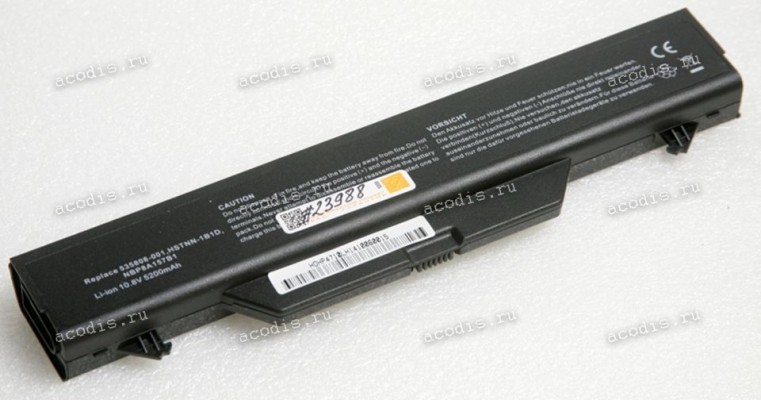 АКБ HP ProBook 4510, 4515, 4710, 4720s. 5200mAh (535808-001, HSTNN-1B1D, NBP8A157B1, HSTNN-OB88, HSTNN-I60C-5, HSTNN-I61C, HSTNN-I61C-5, HSTNN-I62C, HSTNN-I62C-7) replace