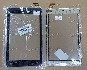 7.0 inch Touchscreen  30 pin, Digma Optima 7301/7304/7307, OEM черный (Irbis TZ04/TZ05/07), NEW