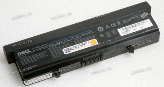 АКБ Dell Inspiron 1520, 1521, 1720, 1721, Vostro 1500, 1700 85Wh (GK479, 312-0518, 1520, FK890, NR239, GP952, FP282) original