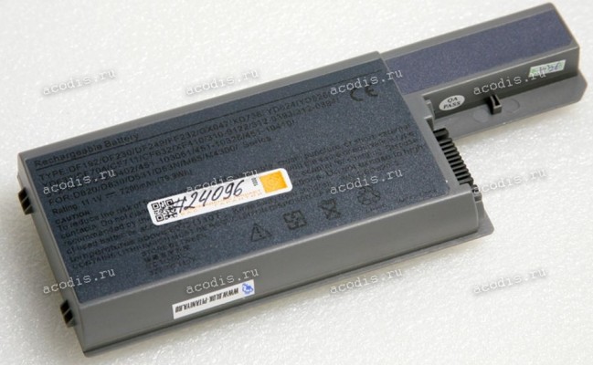 АКБ Dell Latitude D531, D820, D830, Precision M4300, M65 7200mAh (CF623, CF704, YD623, YD624, 312-0394, 312-0401, 312-0402, DF192, DF130, DF249, FF232, M4300, D531, D830, 310-9122, CF711, YD626) non-original