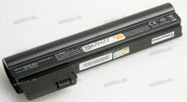 АКБ HP Mini 110-1000, cq10-100 4400mAh (HSTNN-CB1U, HSTNN-DB1U, HSTNN-E04C, TY06, 06TY, HPMH-B2885010G00011, HPMH-B2885010G00012, 03TY, HSTNN-ZB1T) non-original