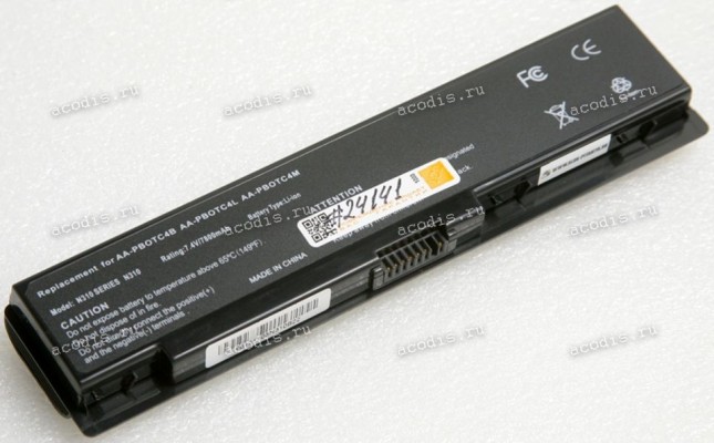 АКБ Samsung 300U1A, 305U1A, N310, N315, NF110, NF210, NF310, NP300, X120 7800mAh (AA-PB0TC4B, AA-PB0TC4L, AA-PB0TC4M, AA-PB0TC4R, AA-PB0TC4T, AA-PB8NC6W, AA-PL0TC6B, AA-PL0TC6B/E, AA-PL0TC6L, AA-PL0TC6L/E, AA-PL0TC6M, AA-PL0TC6M/E, AA-PL0TC6P, AA-PN0RC4M,