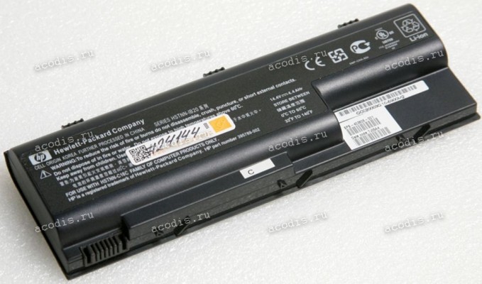 АКБ HP Pavilion dv8000 4400mAh (EG417AA, HSTNN-DB20, HSTNN-IB20, HSTNN-OB20, 395789-002)