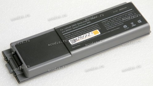 АКБ Dell Inspiron 8500m, 8600m, Latitude D800, Precision M60 6600mAh (8N544, 9X472, 2P700, 7P066, BAT1297, W2391, 5P140, 5P144, Y0956) replace