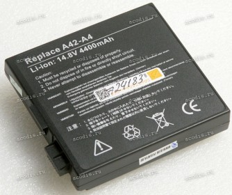 АКБ Asus A4, A4000 4400mAh (A42-A4, 70-N9X1B1000, 90-N9X1B1000) replace