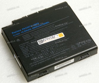 АКБ Toshiba Satellite P10, P15 14,8V 6600mAh 98Wh (PA3367U-1BRS, PA3307U-1BAS ) replace