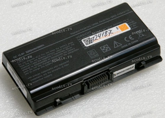 АКБ Toshiba Satellite L401, L402, L45, Pro L40 5200mAh (PA3615U-1BRM, PA3615U-1BRS, PABAS115) replace