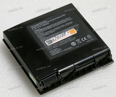 АКБ Asus G74 4400mAh (A42-G74, ICR18650-26F, LC42SD128) non-original