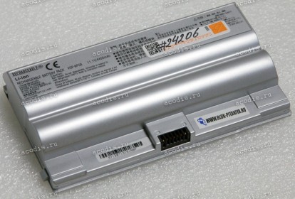 АКБ Sony VGN-FZ11, VGN-FZ21, VGN-FZ31 4400 mAh, серебристый (VGP-BPS8, VGP-BPL8) replace