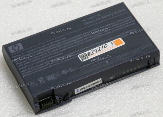 АКБ HP OmniBook 6000, 6000B, 6000C, 6100, N6195, N6490, VT6200, XT6050, XT6200, Panasonic CGR-B 3400mAh (F2019, F2019A, F2019B, F2072-60906)