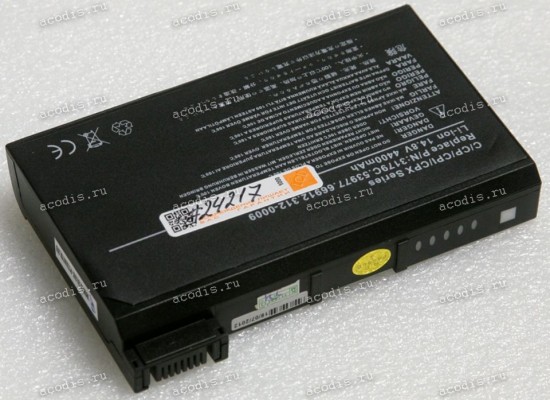 АКБ Dell Inspiron 2500, 3700, 3800, 4000, 4150, 8000, 8100, 8200, Latitude C510, C540, C610, C640, Cp, PP01, PPL, PPX, Precision M40, M50 4400mAh (312-0009, 3179C, 53977, 66912, 1691P, 3149C, 3H352, 3H625, 8M815, 75UYF) non-original