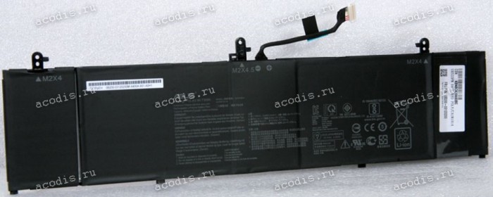 АКБ Asus Zenbook 15 UX533, UX533FD, UX533FN (C41N1814, 0B200-03120200, C41PpEH, 0B200-03120100) 15,4V(17,6V) 73Wh 4680(4800)mAh NEW original