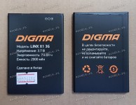 АКБ Digma LINX X1 3G (3,7v, 2000mAh)