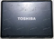 Верхняя крышка Toshiba Satellite A300D-226 тёмно-серая матовая (B0248809S, 6051B0257302-BE)