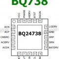 Микросхема Texas Instruments BQ24738, BQ24738H, BQ24738HRGRR, BQ24738RGRR, BQ738 QFN-20 Battery SMBus Charge Controller for Supporting Turbo Boost Mode 20-VQFN -40 to 85