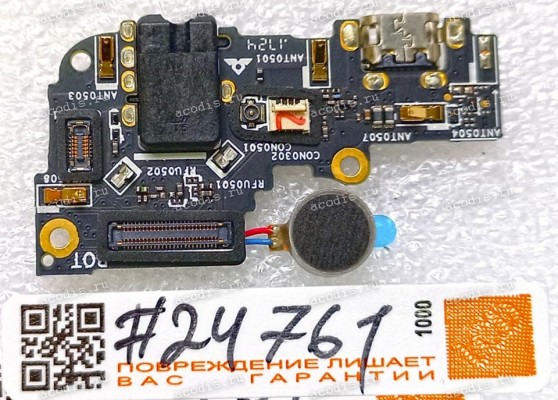 Sub board Asus ZenFone 4 Selfie Pro ZD552KL (Z01MD) (p/n 90AZ01M0-R10010)