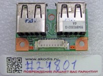USB board HP Presario CQ50, CQ60 (p/n 48.4H504.041)