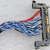 LCD LVDS cable FIR-E51PIN 51 pin 2 Ch 8-bit 550 mm красный слева LG