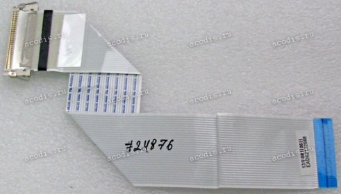 LCD LVDS FFC шлейф мониторный обратный 30 pin, шаг 1.0 mm, длина 204 mm LG 20M35A-B (p/n EAD62122568), с замком с одной стороны