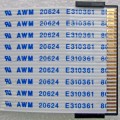 LCD LVDS FFC шлейф мониторный обратный 30 pin, шаг 1.0 mm, длина 192 mm, с замками с двух сторон