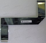 LCD LVDS FFC шлейф мониторный обратный 30 pin, шаг 1.0 mm, длина 400 mm, с замком с одной стороны