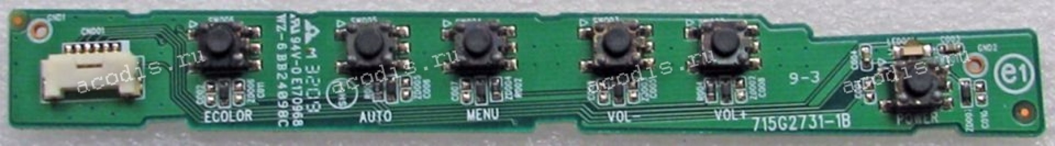 Switchboard Acer P203w (p/n 715G2731-1B) Switchboard Acer P203w (p/n 715G2731-1B)