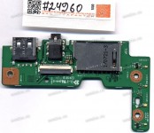 USB & Audio & CardReader board Asus X542BP (p/n 90NB0HA0-R10020) REV: 2.0
