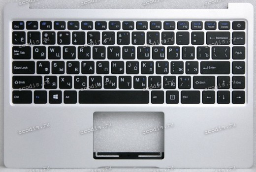 Keyboard Digma CITI E302 ES3009EW (PRIDE-K2630 MB3006002 VER:B) + topcase SP11316 (Black/Silver/Matte/RUO)