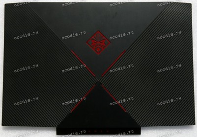 Верхняя крышка HP Omen 17-an, 17-AN012DX чёрная матовая (931554-001, JTE EAG3B003010-1, JTE4AG3BLCTP00)