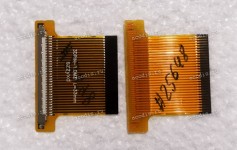 Переходник 30pin 32mm flat к кабелю на 30pin шаг 1,0 mm к матрице (длина 32 mm) w/o EDID trace (М216B1-L01 Rev.C1)