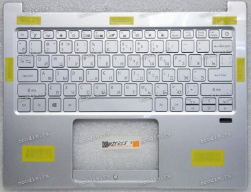 Keyboard Acer Aspire 1 A111-31 серебристый русифицированный (FV01P_A82SWL, HQ21012331007, NK.I1113.0S3, NKI11130S3, 00204EBFK201, 102-019K2LHB01, NC210110WL, 95002B664500, FV01P_A82SQL, ACM19K23SU, NC8516_C_MODULE, HQ31301799000, HQ20720681007, 1KAJZZ7060