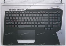 Keyboard Asus G752VL-1A чёрный матовый, серые вставки, русифицированный (90NB09Y1-R30200, 13NB09Y0AP0421, 13N0-SIA0G21)+Topcase