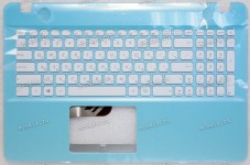 Keyboard Asus X541UV-3H голубой, русифицированный (90NB0CG5-R31RU0, 39XKFTCJN40, 13NB0CG503015-2)+Topcase