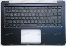 Keyboard Asus E402WA-2B тёмно-синяя, матовая, русифицированный (90NB0HC3-R31RU0, 13N0-UFA0321, 13NB0C53AP0221)+Topcase
