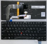 Keyboard Lenovo ThinkPad ThinkPad T460s, T470p, T470s, ThinkPad S2 13 Gen 1 (Type 20GJ, 20GK), Gen 2 (Type 20J1, 20J2) с подсветкой(Black/Matte/RUO) чёрная матовая русифицированная original