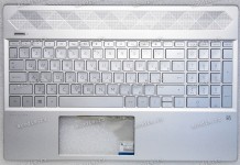Keyboard HP Pavilion 15-CS (L24752-001, L24753-001, V162646LS1, LMO AEG7C701310K340006, 200601-04, EBG7B015010-1, DZC54G7BTA TP00)+Topcase