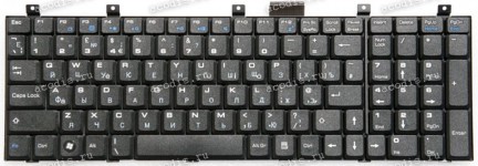 Keyboard MSI VR705  чёрная матовая русифицированная (S1N-3EIE221-L05, SN5073)