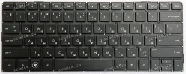 Keyboard HP Envy 13-1000 чёрная, матовая русифицированная  (AESP6U00110, BAXLK3BM81)