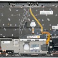 Keyboard Lenovo ThinkPad X1 Carbon Gen 7 чёрная, матовая русифицированная (5M10V25554, 15104696, SN20R55582, PK131A12B06, 8SSN20R55582C, AM1A1000200)+Topcase GRP KBD BZL,RUS,WW,DB,CHY