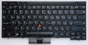 Keyboard Lenovo ThinkPad X230, X230i, T430, T430i, T530, T530i, L430, L530, W530 чёрная матовая русифицированная с  PointStick  (04Y0513, 0C01908)