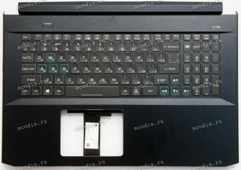 Keyboard Acer Predator Helios 300 PH317-53-79X2 (6B.Q5PN4.019, LG5P_P90BRL, NKI15130MO, 6037B0166422 A01, ACM18K5/3SU) + topcase русифицированная original