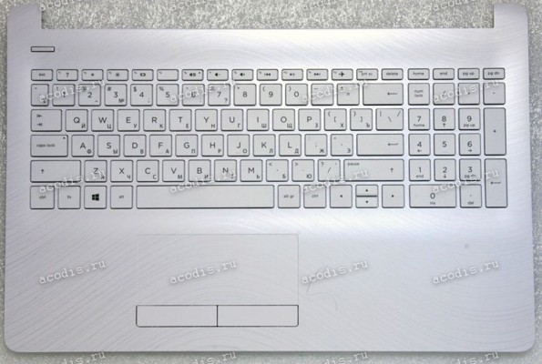 Keyboard HP 250 G6, 255 G6, 15-bs013dx, 15-bs020wm, 15-bs113dx, 15-bs115dx, 15-bw белая в белом топкейсе русифицированная (938651-251, 7H1770, AM204000100, AP204000600, AM204000100, 920-003388-02, TM-03320-001, HPM16M63SU-6981, PK132043C05) +Topcase origi