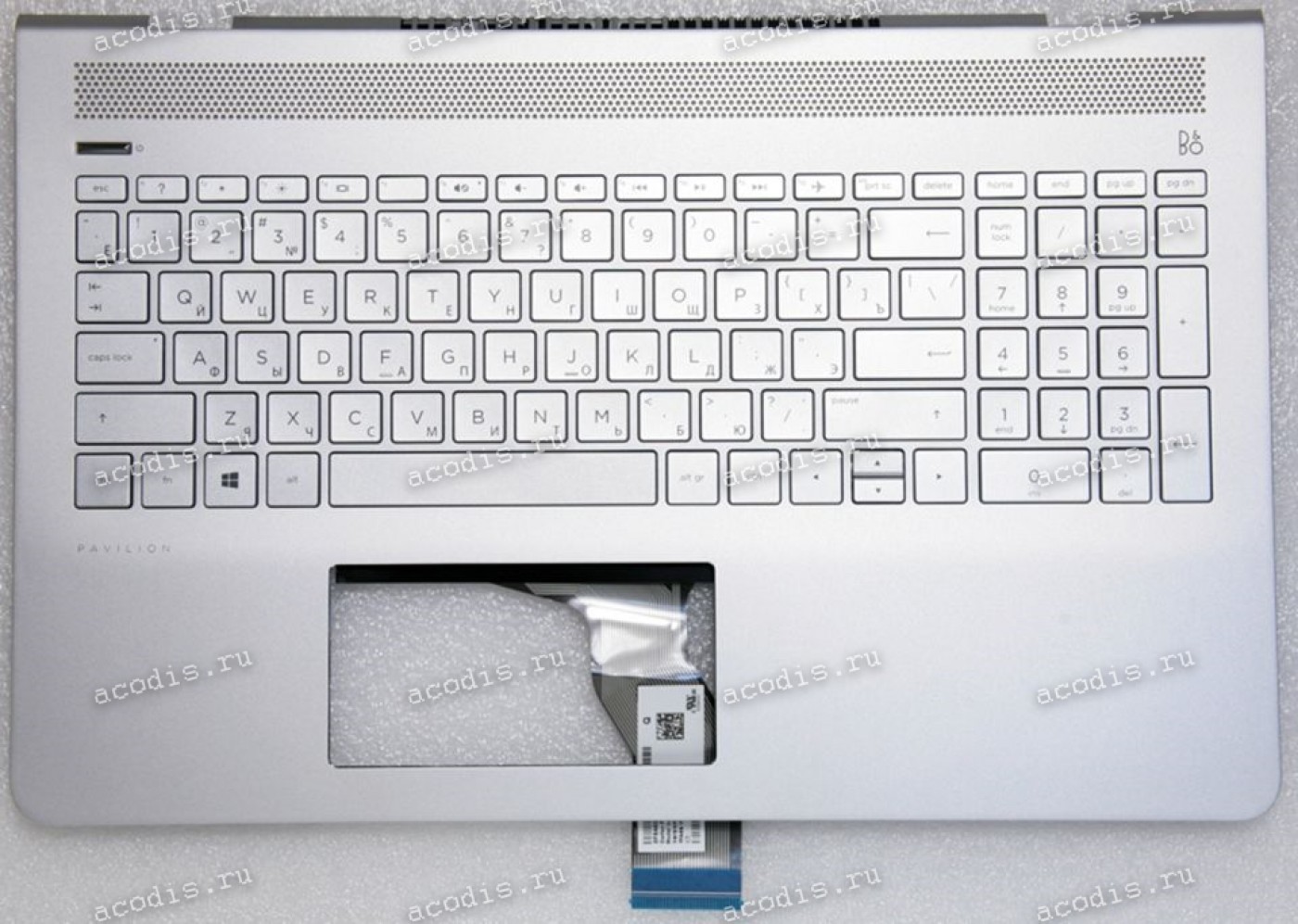 Keyboard Hp Pavilion 15 Cc 15 Cc100 Through 15 Cc199 And 15 Cc600 Through 15 Cc699 15 Cc500 Through 15 Cc599 And 15 Cc700 Through 15 Cc799 Serebristaya V Serebristom Topkejse Belaya Reshyotka Rusificirovannaya 251 Tfq37g76tp103akd262 Ghn46g76tatp