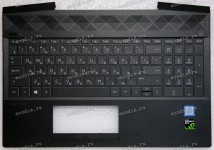 Keyboard HP Pavilion Gaming 15-CX чёрная матовая, русифицированная (AM28B000E00, AM28B000800, AP28B000400, AM28B000300, V162602NS1, PK1328B3A05,  PK1328B2D05, 7J19A0, 2B-BBQ16C24B, L20671-251, L21862-251)+Topcase